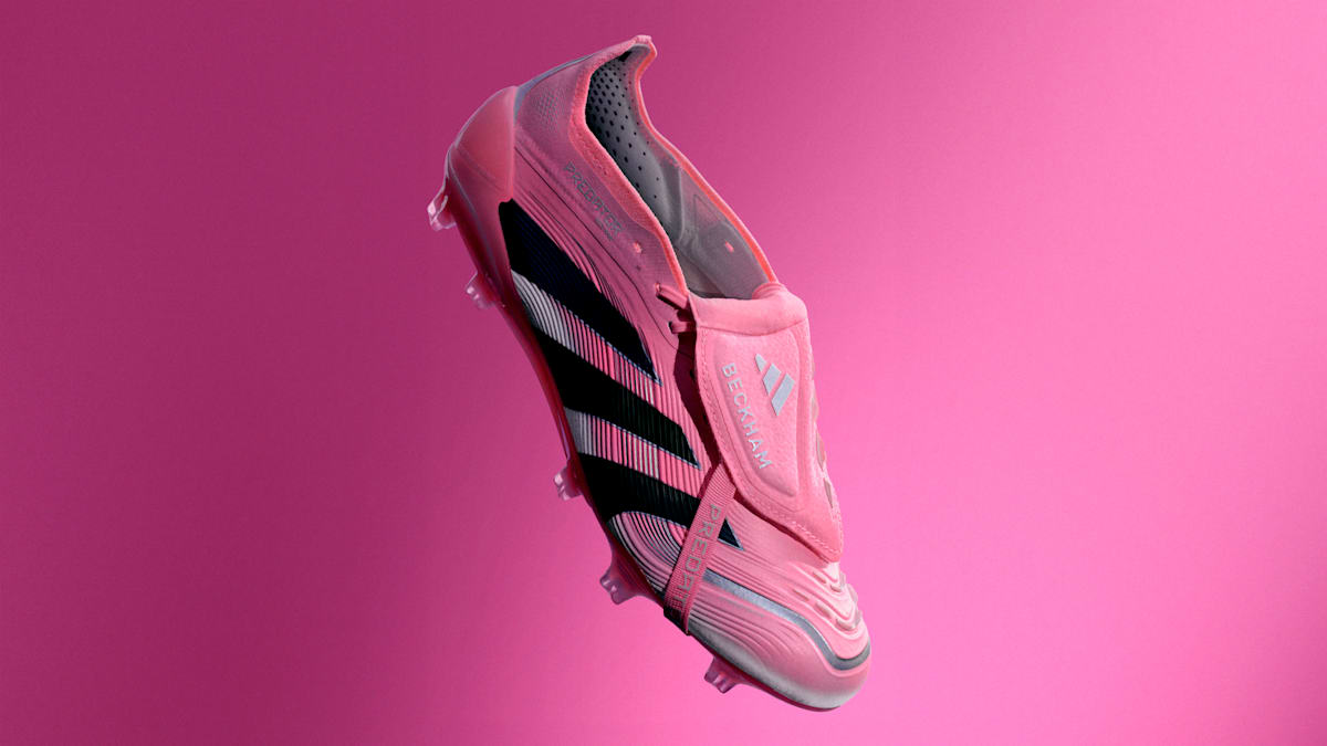 adidas and David Beckham unveil stunning pink Predator Elite