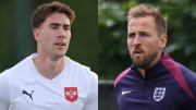 Dusan Vlahovic - Harry Kane - Euro 2024