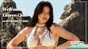 Lauren Chan was photographed by Ben Watts in Bermuda. Swimsuit by PQ Swim. Necklace by Andi Bagus.