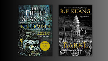 The Fifth Season (Broken Earth #1) by N.K. Jemisin, Babel: Or the Necessity of Violence: An Arcane History of the Oxford Translators' Revolution by R.F. Kuang