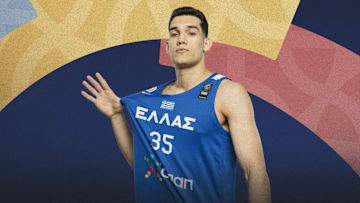 Greek forward/center Vangelis Zougris
