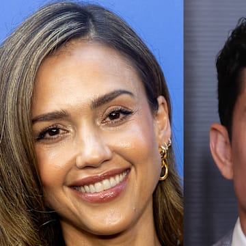 Jessica Alba and Danny Ramirez
