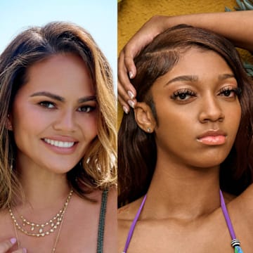 Chrissy Teigen, Angel Reese, Kelly Rohrbach