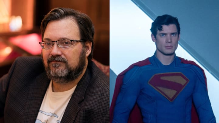 Brandon Sanderson, David Corenswet in Superman.
