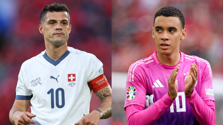 Granit Xhaka et Jamal Musiala - Euro 2024 | Getty Images