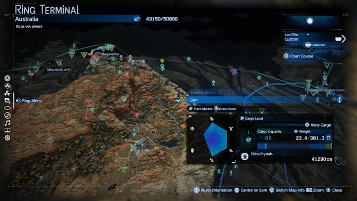 The location of the Healing Spring in Death Stranding 2