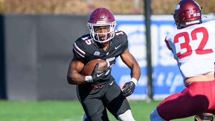 Fordham running back Julius Loughridge Fordham running back Julius Loughridge