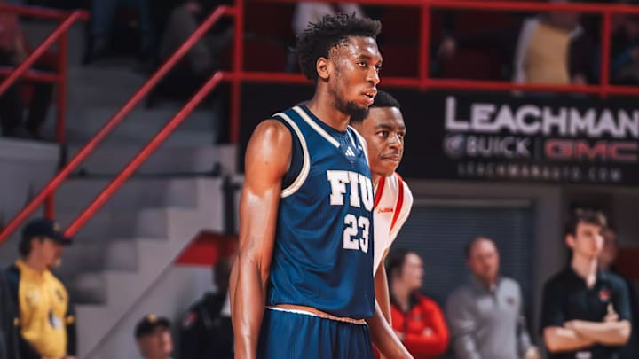 Center Vianney Salatchoum plays basketball for FIU. Center Vianney Salatchoum plays basketball for FIU.