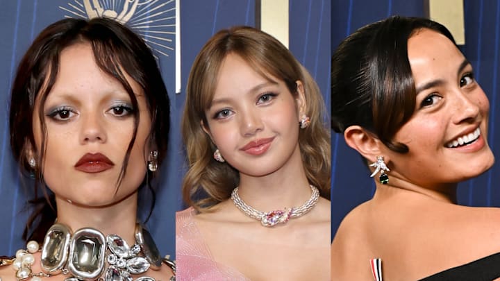 Jenna Ortega, Lisa, Chase Sui Wonders at the Emmys 2025. Jenna Ortega, Lisa, Chase Sui Wonders at the Emmys 2025.