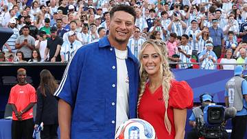 Patrick and Brittany Mahomes