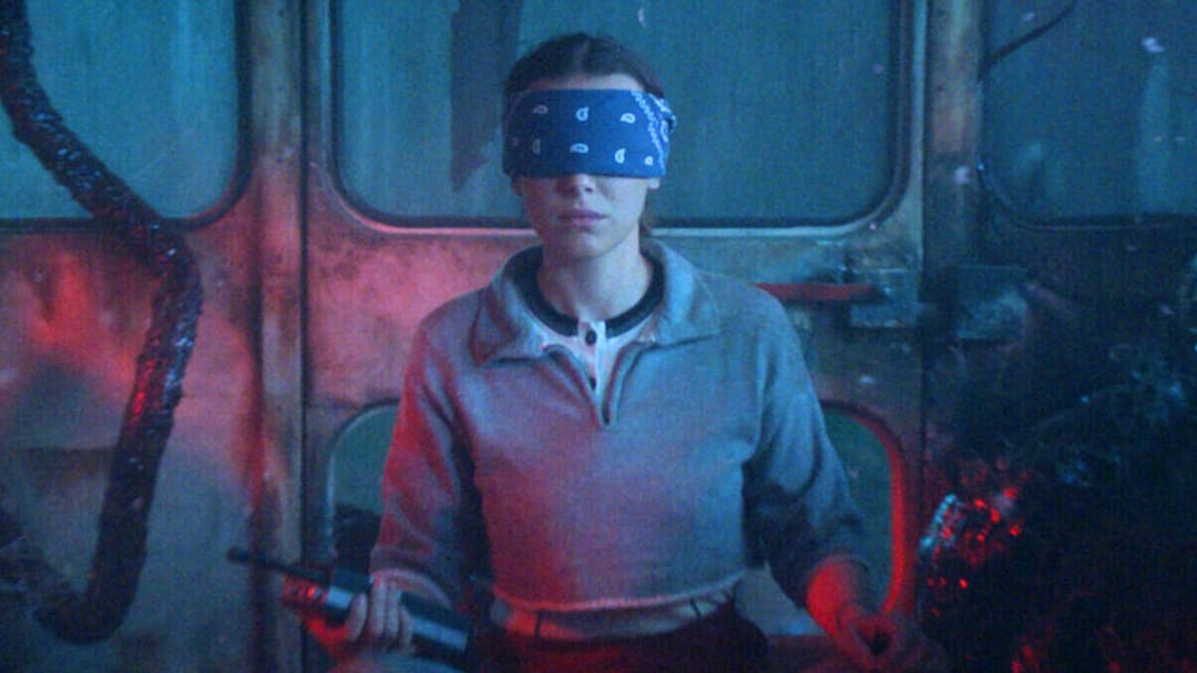 Millie Bobby Brown as Eleven in Stranger Things season 5. Courtesy of Netflix © 2025 Millie Bobby Brown as Eleven in Stranger Things season 5. Courtesy of Netflix © 2025