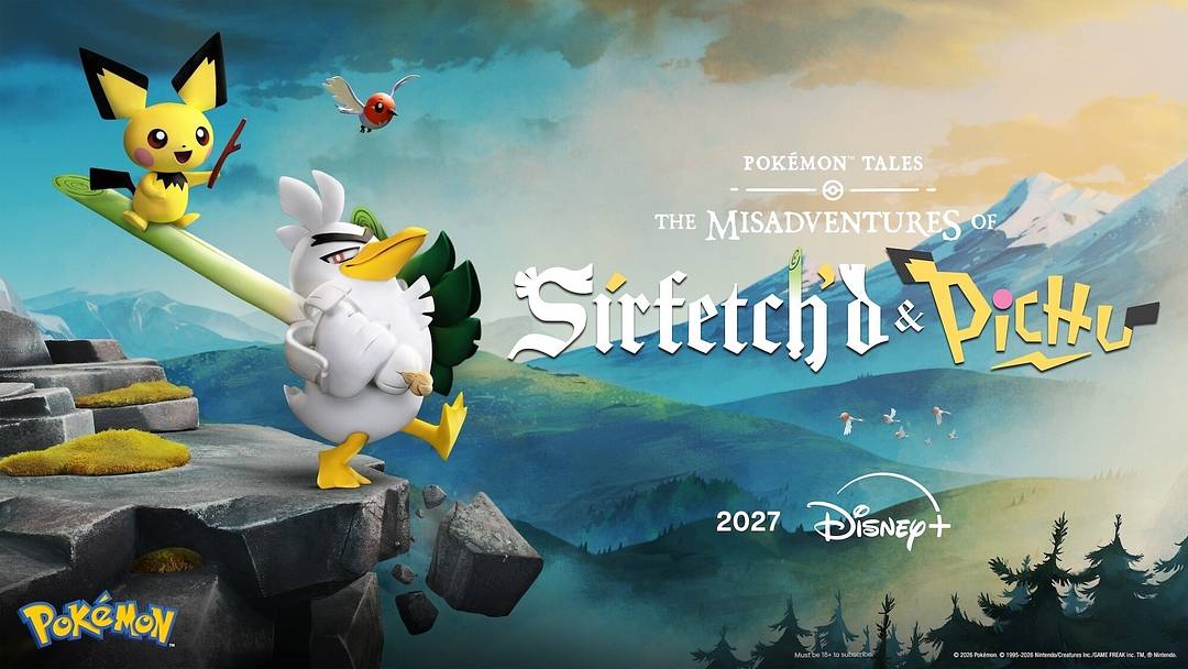 The Misadventures of Sirfetch' and Pichu on Disney+