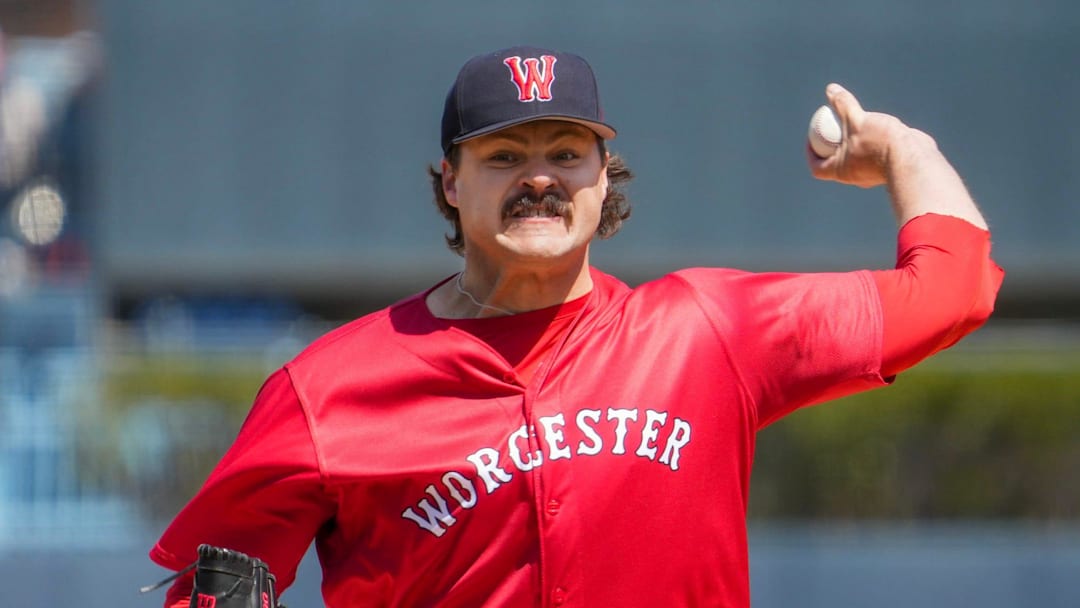 WooSox pitcher Payton Tolle starts against Columbus April 13 at Polar Park.