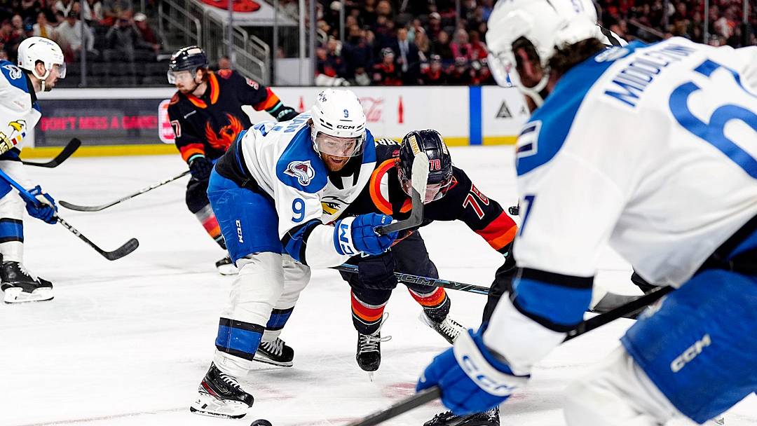 Colorado Eagles center T.J. Tynan, Colorado Avalanche Credit: USA Today Network via Reuters Connect
