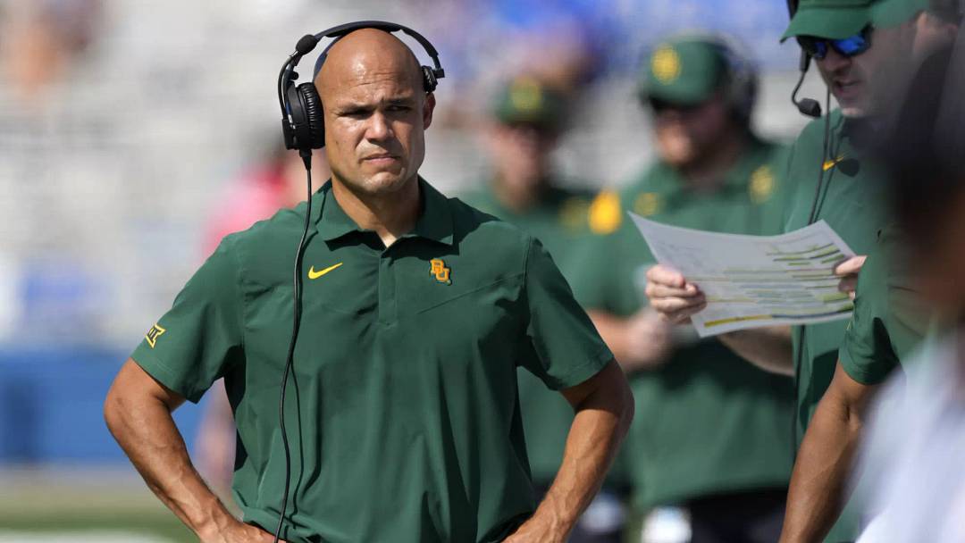 Current Baylor head coach, Dave Aranda Current Baylor head coach, Dave Aranda