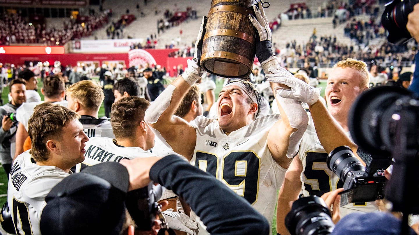 Big Ten Sets 2025 Purdue, Indiana Football Kickoffs Including Friday Rivalry