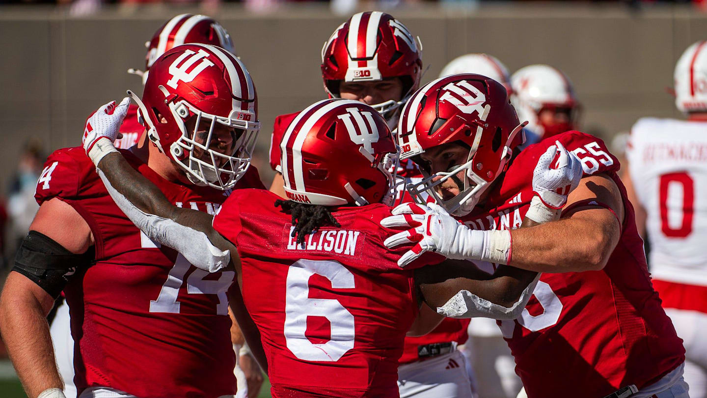Indiana Is Ranked No. 8 In College Football Playoff Rankings, No. 9 In Playoff Bracket
