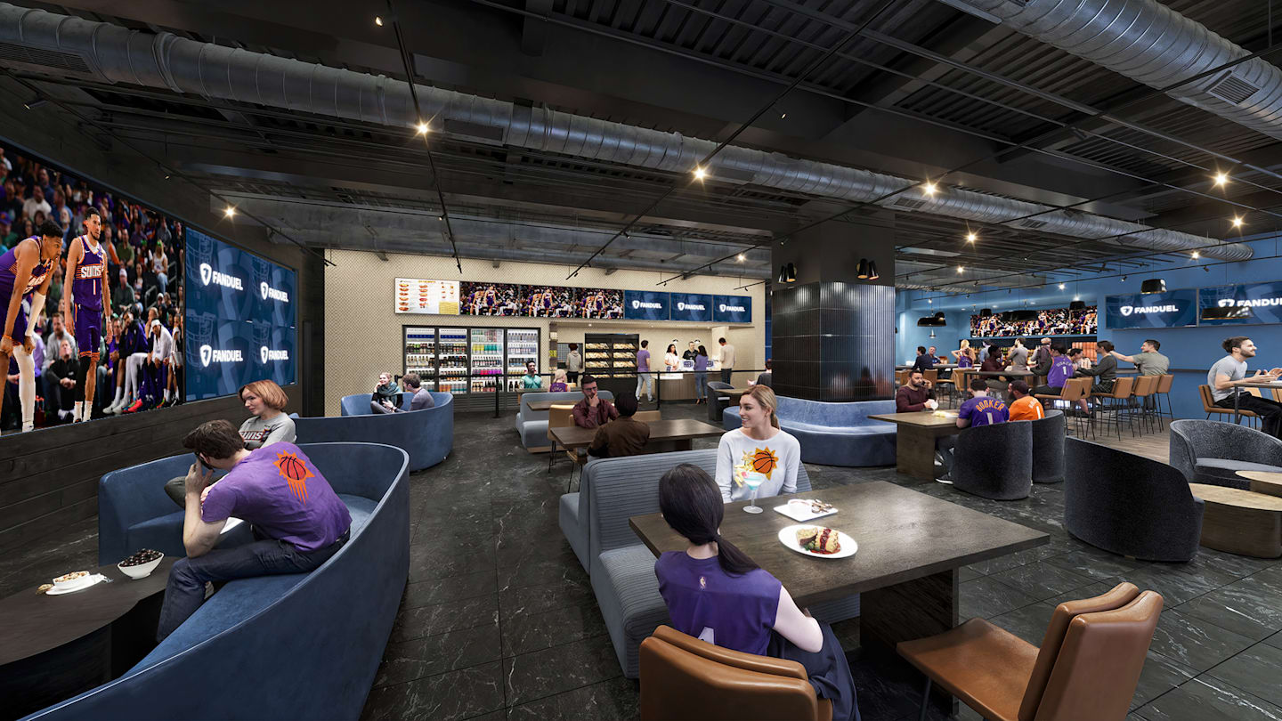 Phoenix Suns, FanDuel Launch Exclusive 6,000 Sq Ft Lounge