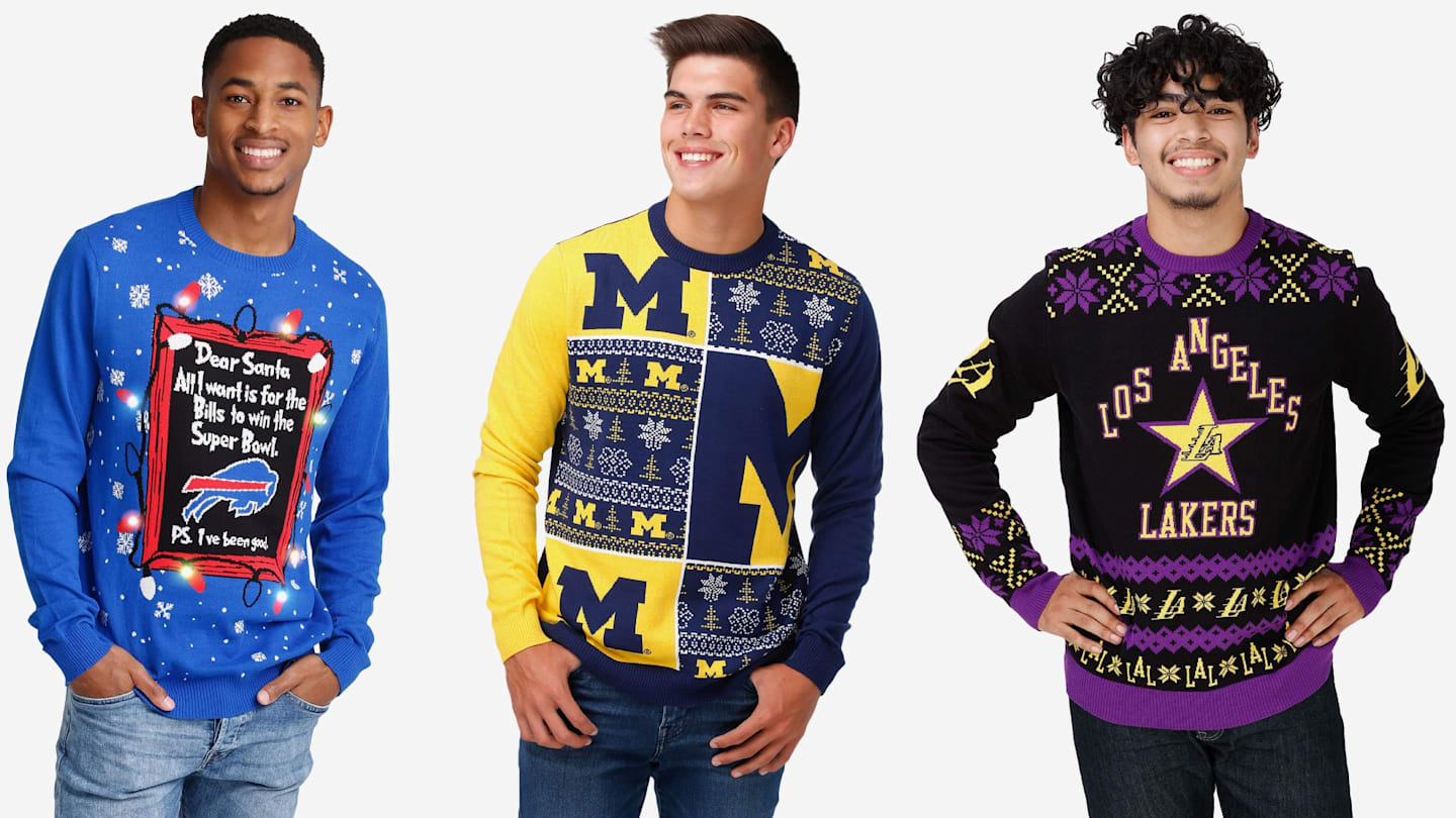 The Best Sports Ugly Christmas Sweaters For Your Festive Fandom