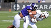 Yale wide receiver David Pantelis is taken down by Holy Cross' John Smith.

Holy Crossyale 09