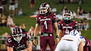 Southern Illinois quarterback DJ Williams (1)