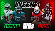 Start Em, Sit Em Wide Receivers: Week 1