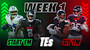 Start Em, Sit Em Tigth Ends: Week 1