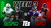 Start Em, Sit Em Tight Ends: Week 3