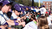 April 27, 2025, Evanston, IL: A game between Northwestern Baseball and Washington at Rocky and Berenice Miller Park in Evanston, IL on Sunday, April 27, 2025.