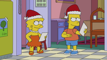 THE SIMPSONS: After a failed Black Friday shopping spree, Marge is determined to fix Christmas. However, Homer and the kids surprise Marge with a vacation to a Florida resort in the all-new “’Tis the 30th Season” episode of THE SIMPSONS airing Sunday, Dec. 9 (8:00-8:30 PM ET/PT) on FOX. THE SIMPSONS ™ and © 2018 TCFFC ALL RIGHTS RESERVED.