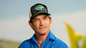 Host Jeff Probst from the CBS Original Series SURVIVOR, Season 48, scheduled to air on the CBS Television Network. -- Photo: Robert Voets/CBS ©2024 CBS Broadcasting, Inc. All Rights Reserved.