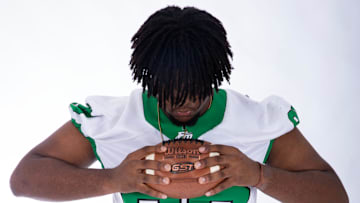 Kendall Guervil, a football player at Fort Myers High School, is a News-Press All Area finalist.