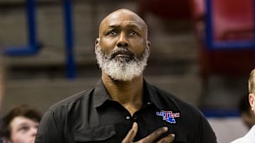 Karl Malone was in attendance for the Louisiana Tech vs. University of Louisiana at Lafayette basketball game on Dec. 14

4e9a6023