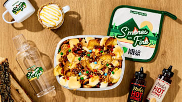 Fully-Loaded Hot Honey S’mores Nachos 