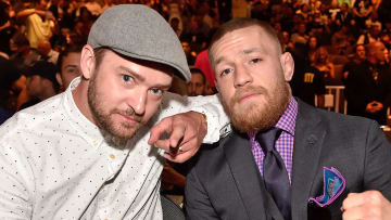 Justin Timberlake and Conor McGregor