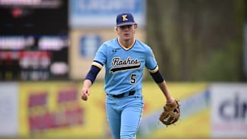 Kent State right-handed pitcher Jake Bean