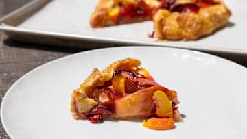 You can use any stone fruit (peaches, plums, nectarines, etc.) for this recipe. You can use any stone fruit (peaches, plums, nectarines, etc.) for this recipe.