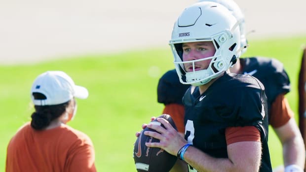 Ewers will have even more weight on his shoulders this season as the Longhorns’ running back depth is depleted. 