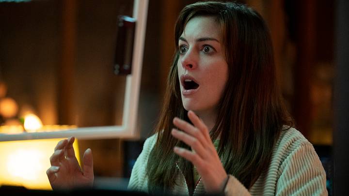 Solos - Episode 101 - "LEAH"
Credit: Jason LaVeris

Copyright: Amazon Studios

Description: Pictured: Anne Hathaway (Leah)