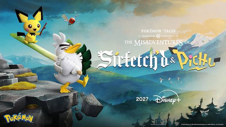 The Misadventures of Sirfetch' and Pichu on Disney+