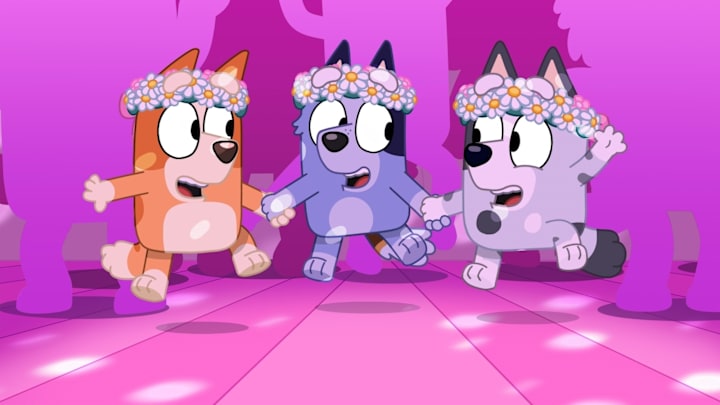 Bluey Season 3 Episode: The Sign Image. Image Credit to Ludo Studio. 