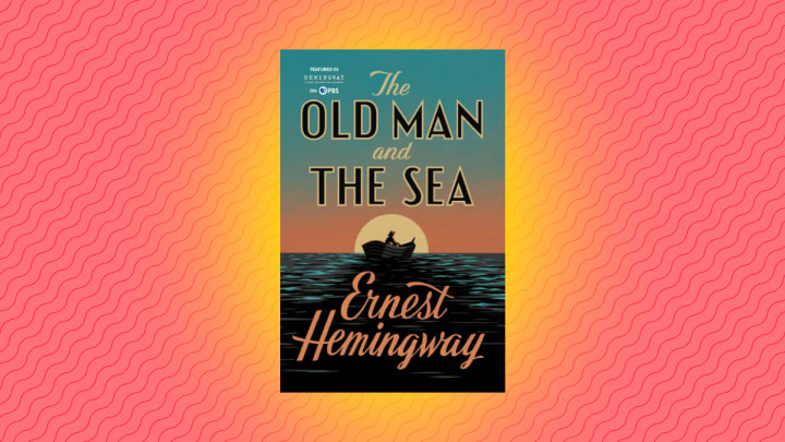 The cover to 'The Old Man and the Sea' is pictured