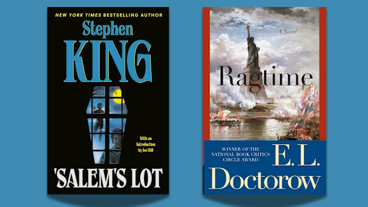 ‘Salem’s Lot’ by Stephen King, ‘Ragtime’ by E.L. Doctorow
