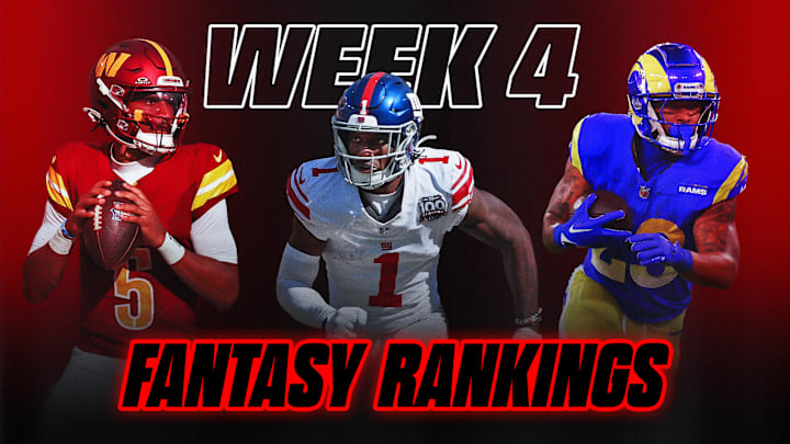 Fantasy Player Rankings: Week 4