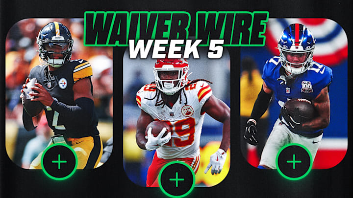 Waiver Wire: Week 5 Waiver Wire: Week 5