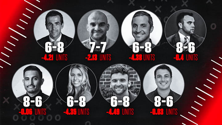 The Sports Illustrated team breaks down their picks to win all 14 games in Week 6 of the 2024 NFL season.
