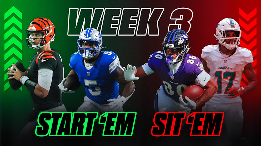 Start Em, Sit Em: Week 3