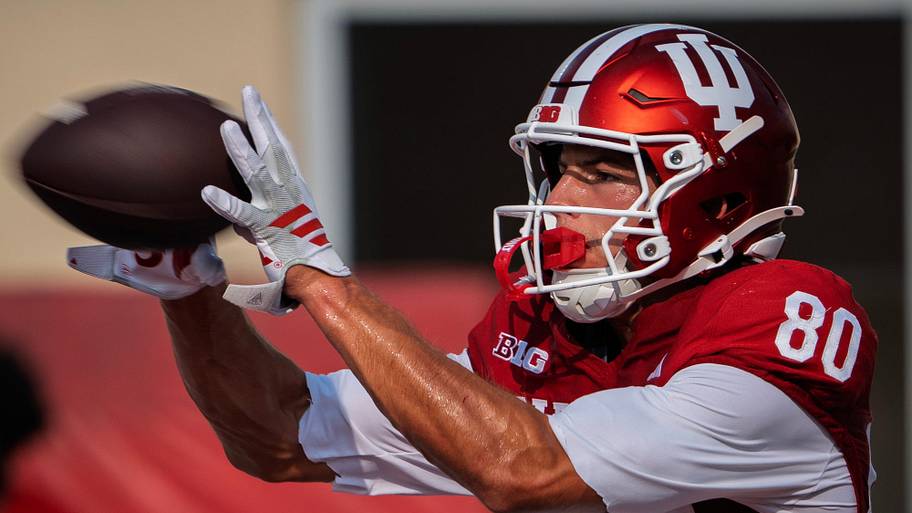 Indiana Hoosiers wide receiver Charlie Becker
