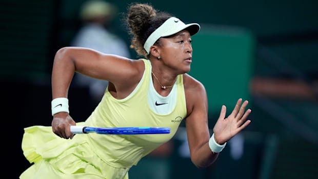  Osaka fell to Osorio in the first round of the BNP Paribas Open.