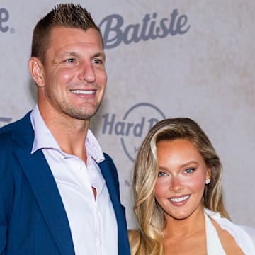 Rob Gronkowski and Camille Kostek